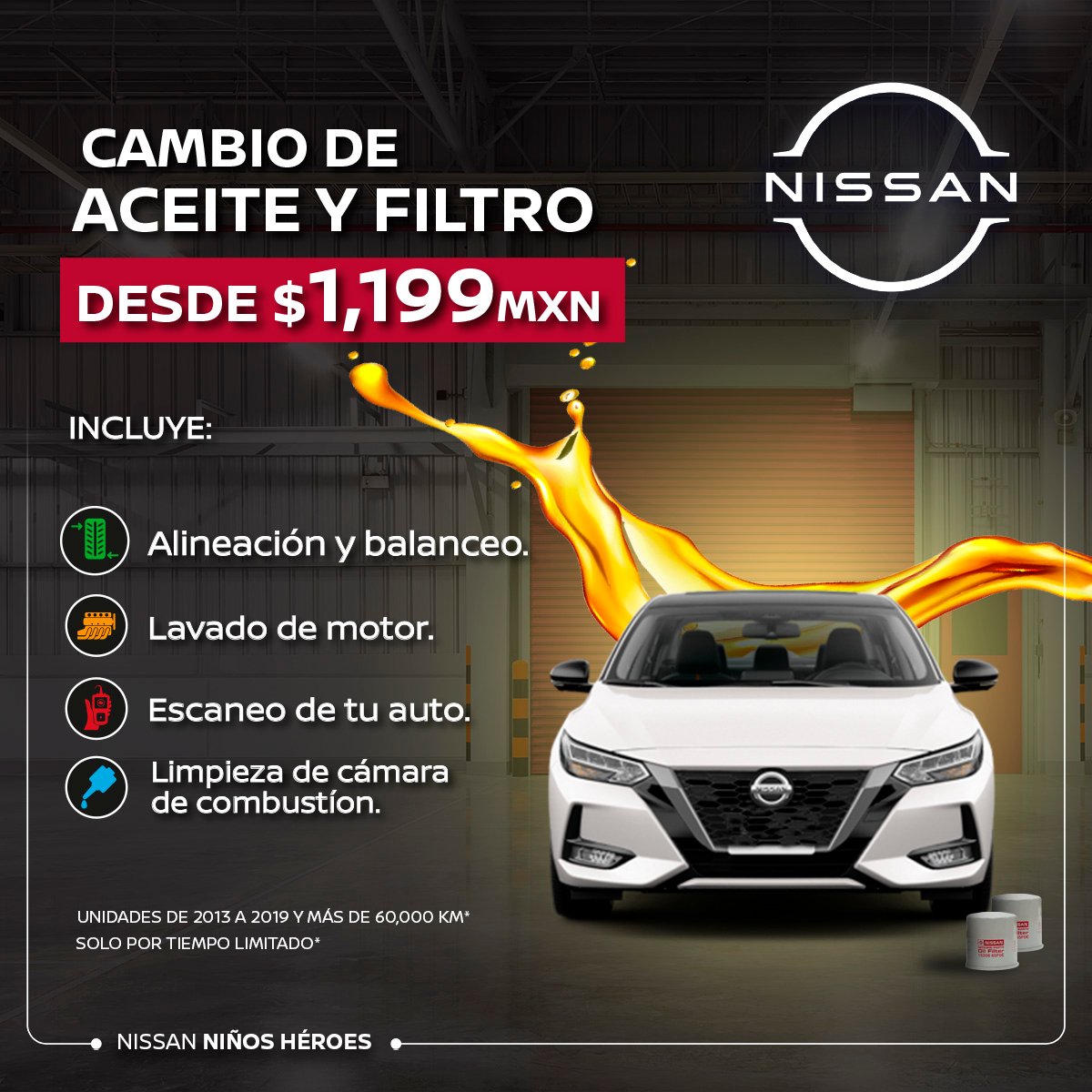 Promociones De Servicio Y Refacciones Nissan Guadalajara Niños Héroes 0367